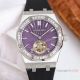 Swiss Replica Audemars Piguet Royal Oak Tourbillon Extra-Thin 41 Purple Diamond-set (2)_th.jpg